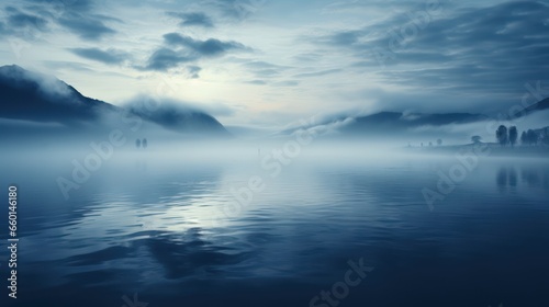 lake in the mountains