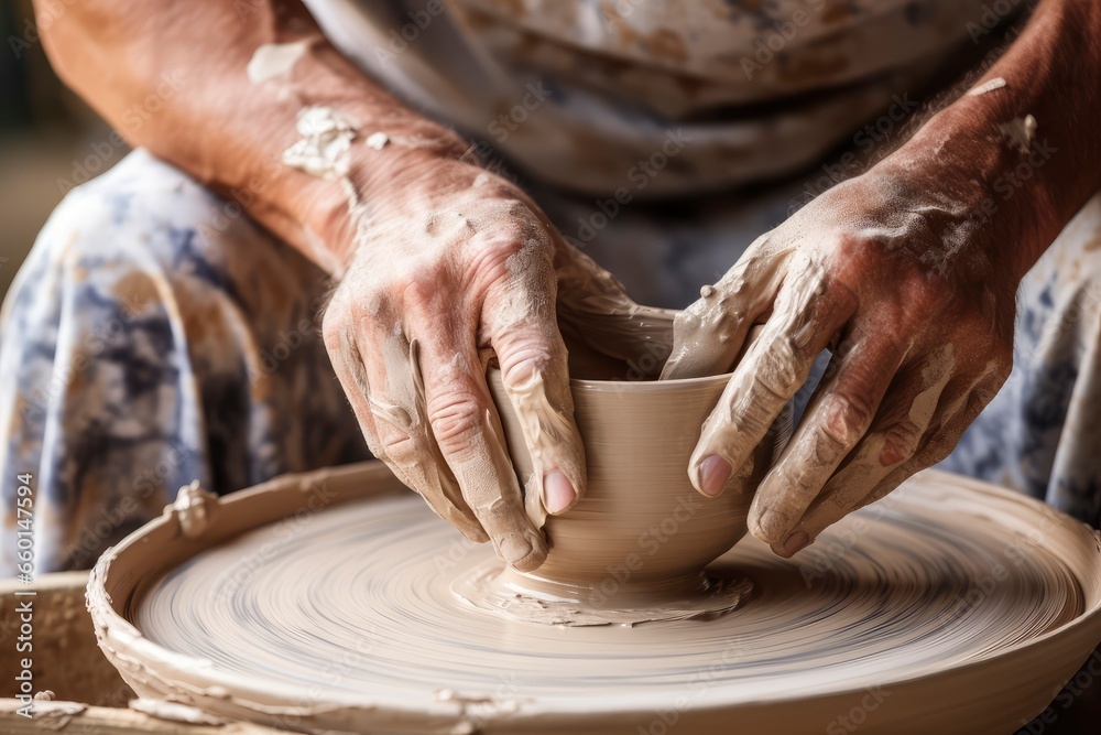 Birth of a Bowl: The Potter's Touch