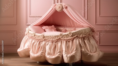 baby doll in a bed