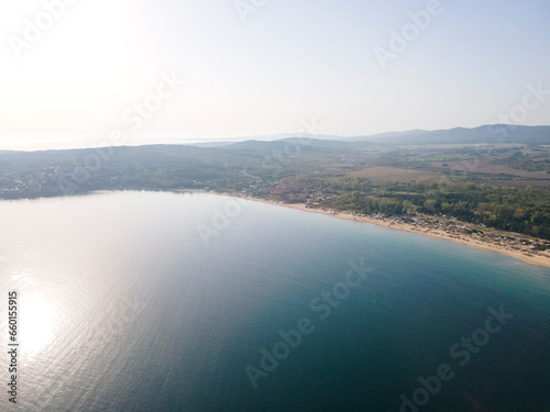 Aerial view of Gradina (Garden) Beach, Bulgaria