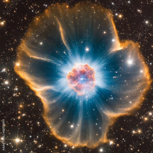 The Hubble telescope's record of The supernova of a giant neutron star 