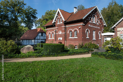 Historische Wassermühle mit Mühlenmuseum im Stadteil Hiesfeld in Dinslaken