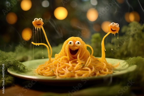Funny Spaghetti Monster.