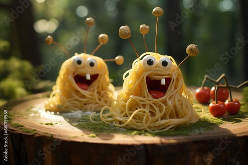 Funny Spaghetti Monster.