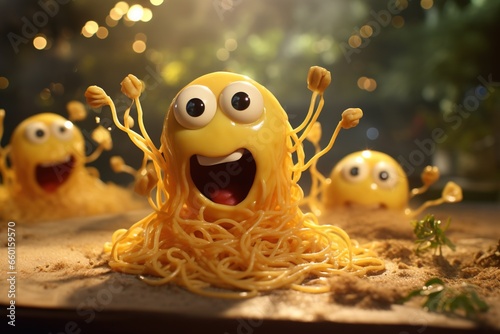 Funny Spaghetti Monster.