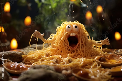 Funny Spaghetti Monster.