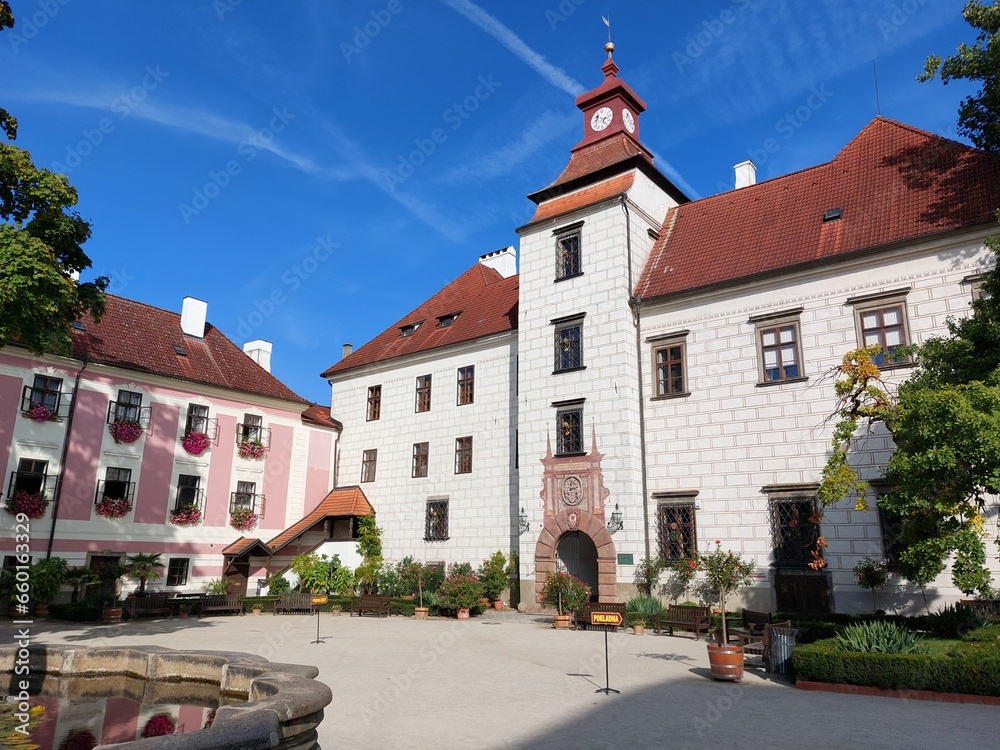 The Trebon palace (Europe – Czech Republic)