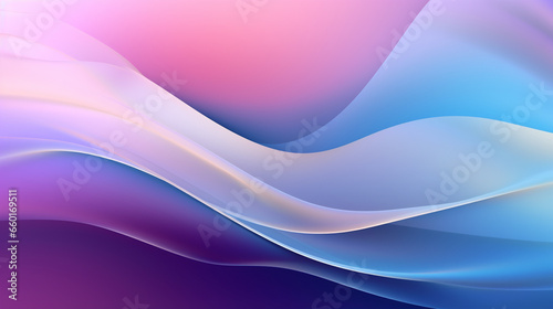 Gradient abstract design with a split tone colored background, Generative AI