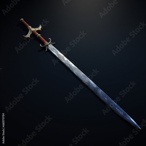 Edged weapon concept - long sword