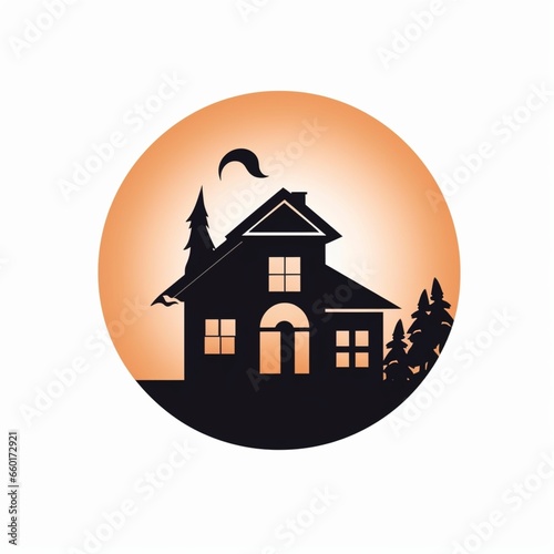 Modern House Logo Illustration