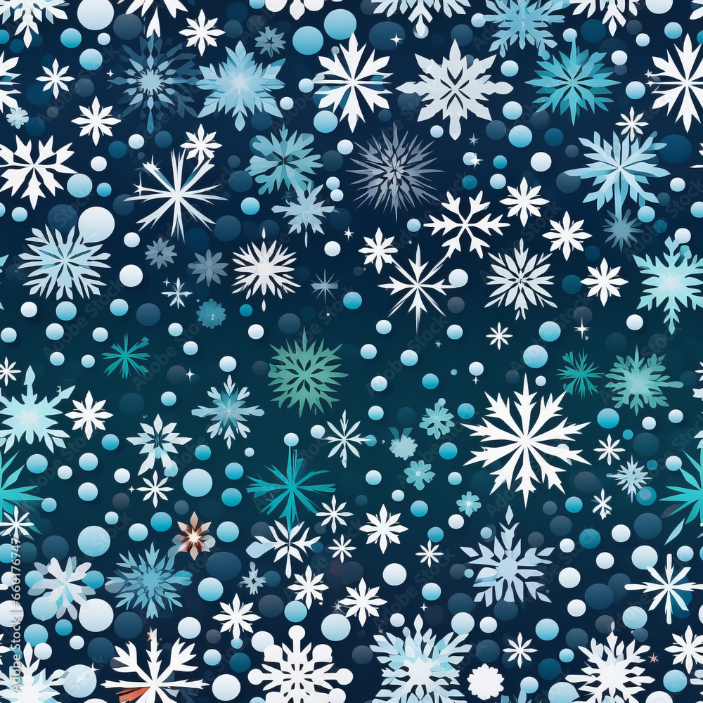 seamless pattern with snowflakes seamless pattern with snowflakes
