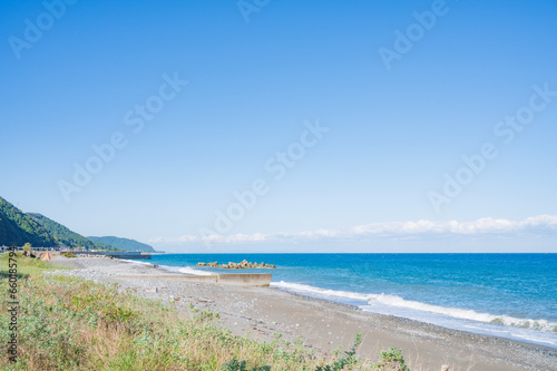 新潟 市振海水浴場