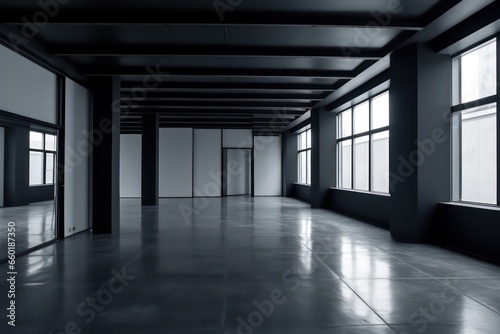 empty room with windows © Stasie