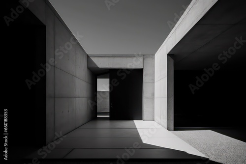 empty white room