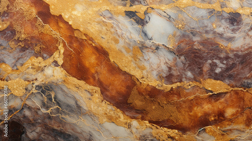 marmore textura abstrato em Tons terrosos, cobre e dourado