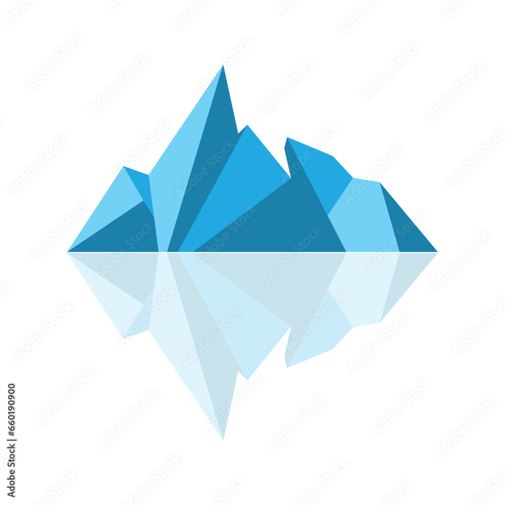 Iceberg Logo, Antarctica Logo Design, Simple Nature Landscape Vector Illustration Template Iceberg Logo, Antarctica Logo Design, Simple Nature Landscape Vector Illustration Template
