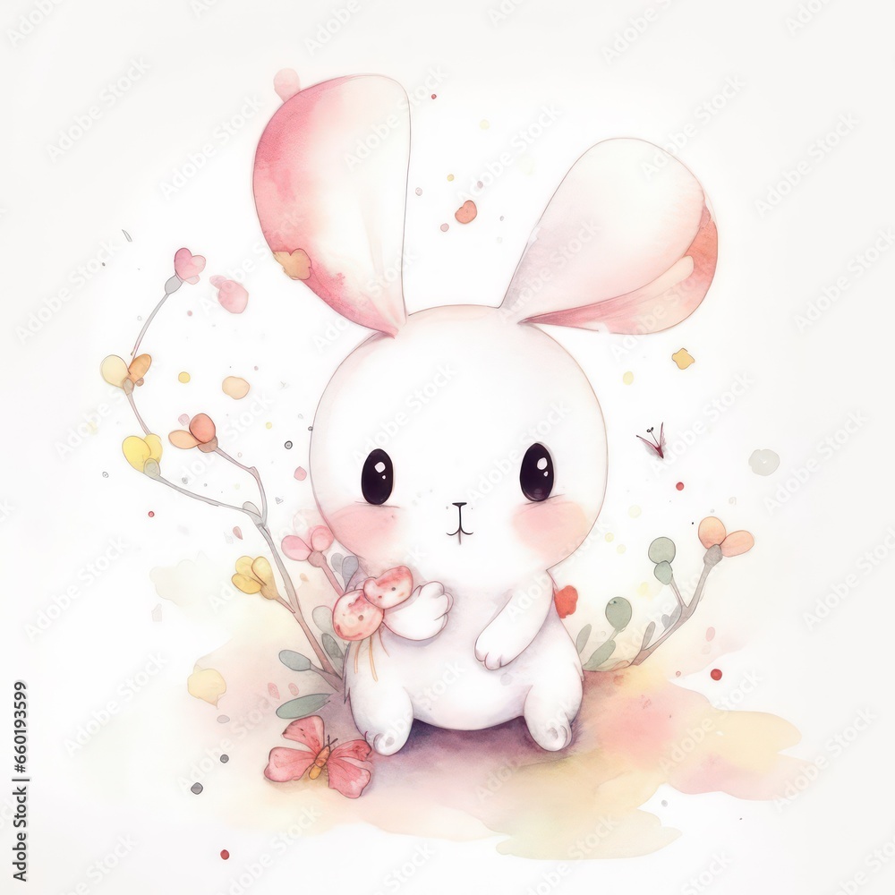 card with bunny card with bunny