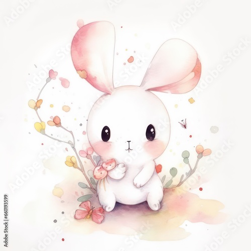 card with bunny