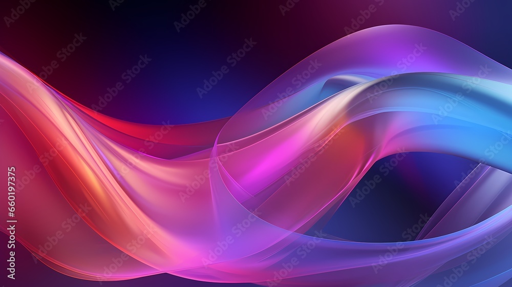 Abstract light waves created by refracting light through prismatic objects, emphasizing vibrant color gradients and smooth transitions - created by Generative AI Abstract light waves created by refracting light through prismatic objects, emphasizing vibrant color gradients and smooth transitions - created by Generative AI