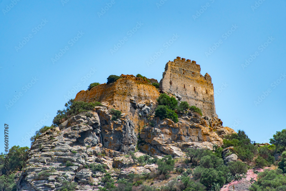 Ruined Castle of Acquafredda - Sardinia - Italy