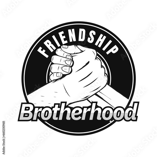 brotherhood logo design for print