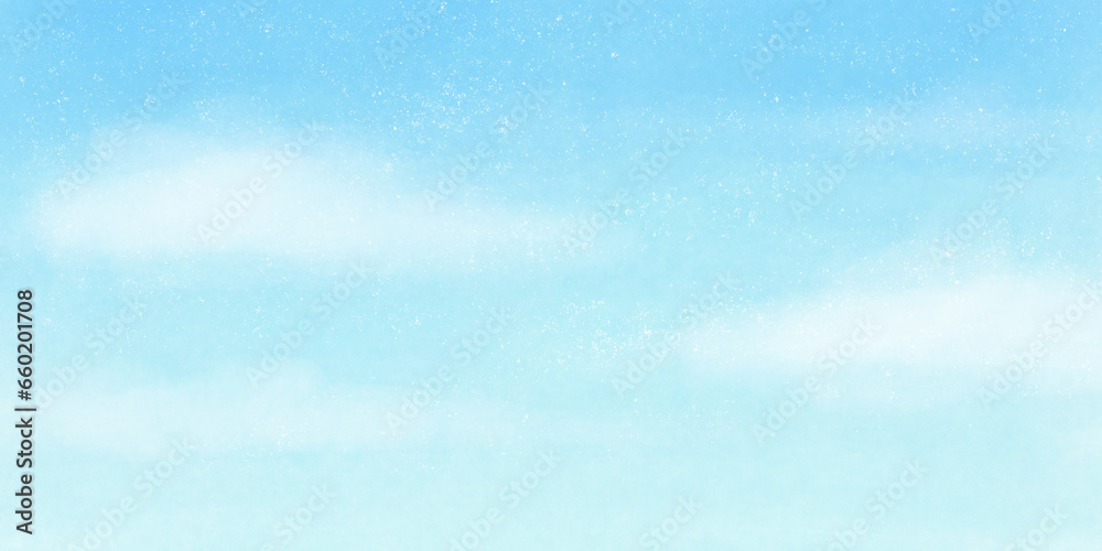 Obraz premium 手書き感のある空の背景