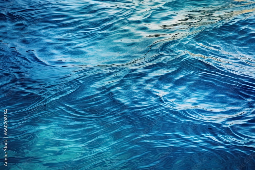 Abstract Blue Texture Background: Serene Lake Ripples Reflecting Soothing Beauty, generative AI Abstract Blue Texture Background: Serene Lake Ripples Reflecting Soothing Beauty, generative AI