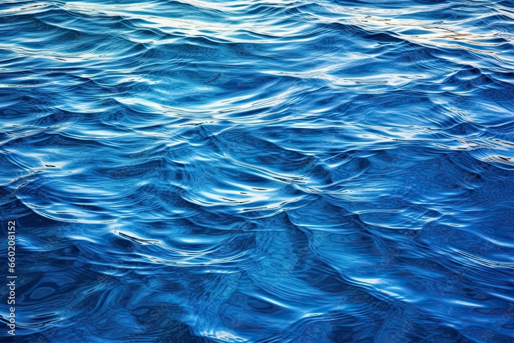 Abstract Blue Texture Background: Serene Lake Ripples - Reflective and Soothing, generative AI Abstract Blue Texture Background: Serene Lake Ripples - Reflective and Soothing, generative AI