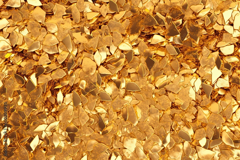 Opulent Abstract Golden Background with Scattered Gold Flakes - A Luxurious Touch of Elegance, generative AI Opulent Abstract Golden Background with Scattered Gold Flakes - A Luxurious Touch of Elegance, generative AI