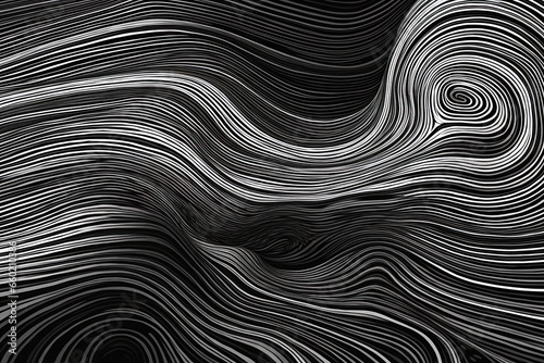 Abstract Lines Background: Weaving an Intricate Story with Straight and Curved Paths, generative AI