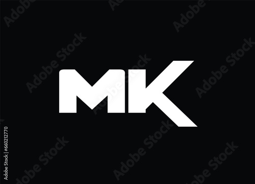 mk letter logo, monogram logo, smart logo, mk stylish logo, mk trending logo