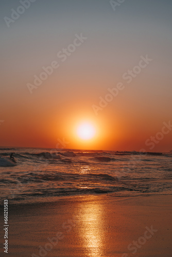 sunset in the Canggu beach © Juanmarcos