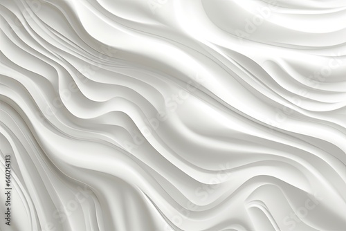 White Abstract Background: Subtle Changes in Tone for Depth and Volume, generative AI