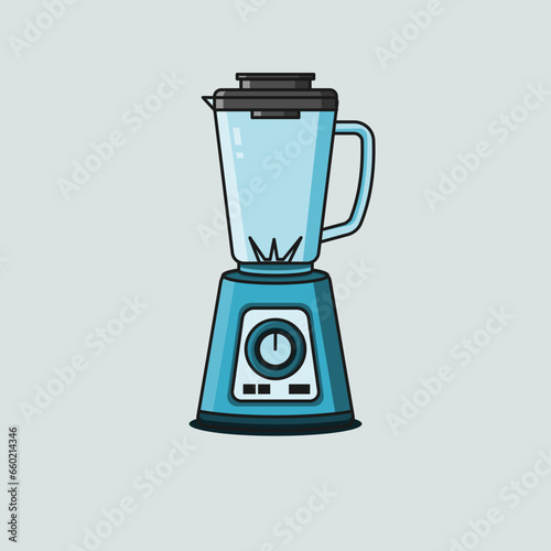 juice blender illustration cartoon