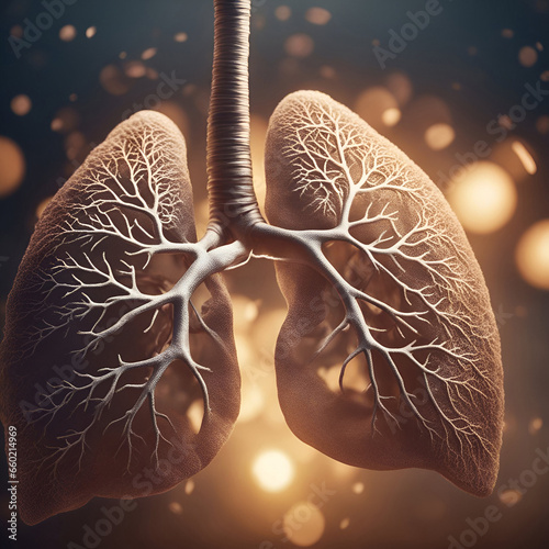 Human kidney anatomy. 3D illustration. 3D CG. High resolution. photo