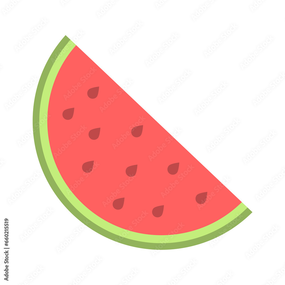 Vector illustration of Watermelon slice icon sign and symbol. colored icons for website design .Simple design on transparent background (PNG). Vector illustration of Watermelon slice icon sign and symbol. colored icons for website design .Simple design on transparent background (PNG).