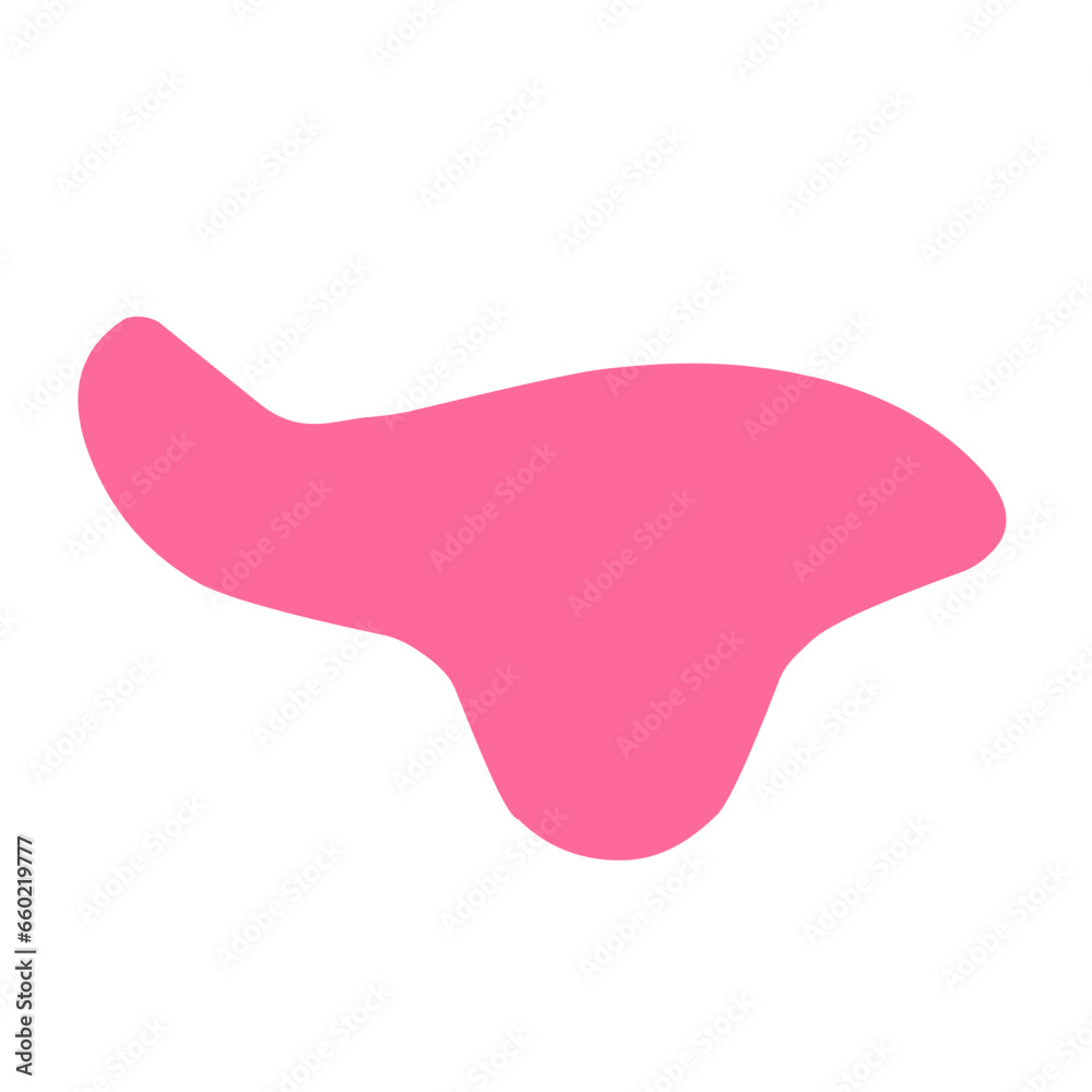 pink fluid blob pink fluid blob