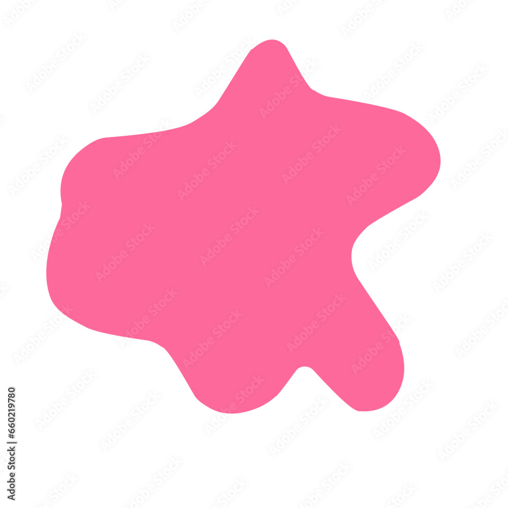 pink fluid blob pink fluid blob