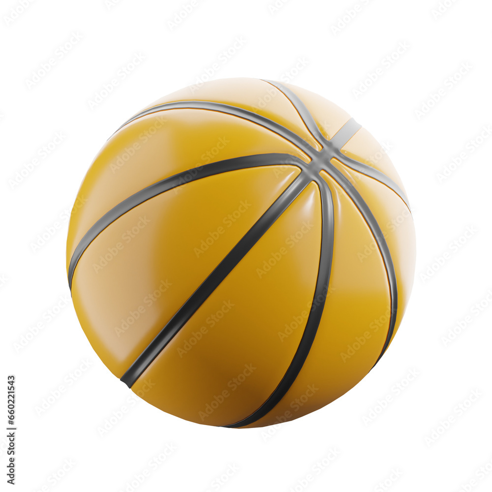 basketball 3d icon