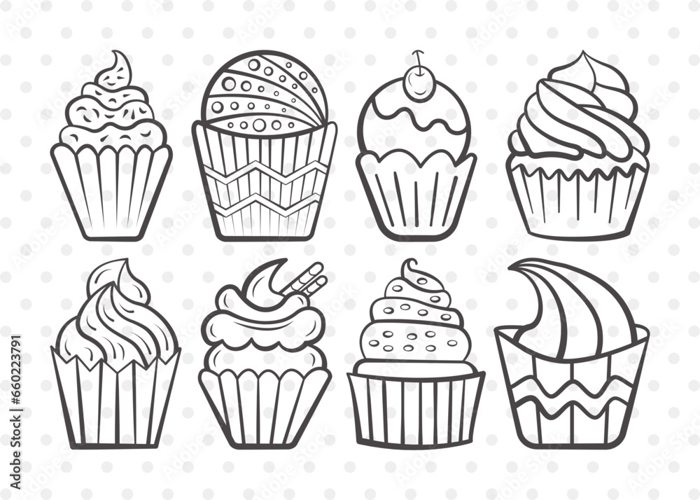 Cupcake Clipart SVG Cut File | Cupcake Svg | sweet cupcake Svg | dessert Svg | Bundle | Eps | Dxf | Png Cupcake Clipart SVG Cut File | Cupcake Svg | sweet cupcake Svg | dessert Svg | Bundle | Eps | Dxf | Png