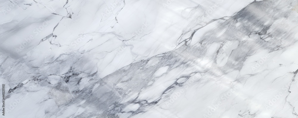 Obraz premium A detailed close-up of white marble texture