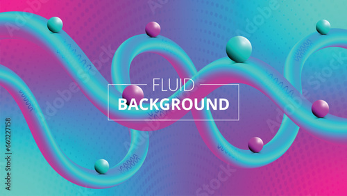 Fluide Background of luminous wave-like abstractions.