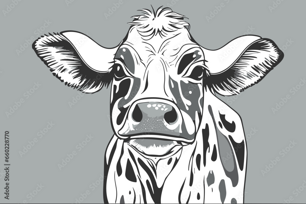 cow vector icon