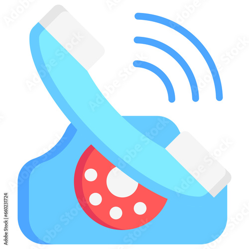 Phone icon often used in design, websites, or applications, banner, flyer to convey specific concepts to enhance user communication and support experiences.