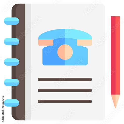 Book icon often used in design, websites, or applications, banner, flyer to convey specific concepts to enhance user communication and support experiences.