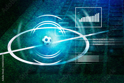 technology in football sport , soccer data analysis , manager assistance  © janews094