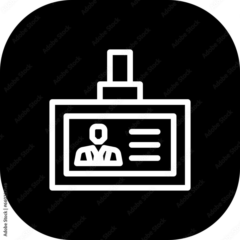 ID card diplomacy icon with black filled line outline style. identity, business, identification, card, id, personal, name. Vector Illustration ID card diplomacy icon with black filled line outline style. identity, business, identification, card, id, personal, name. Vector Illustration