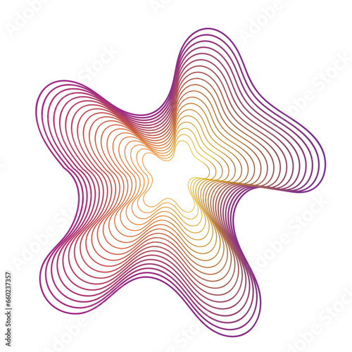 Gradient Abstract Monoline