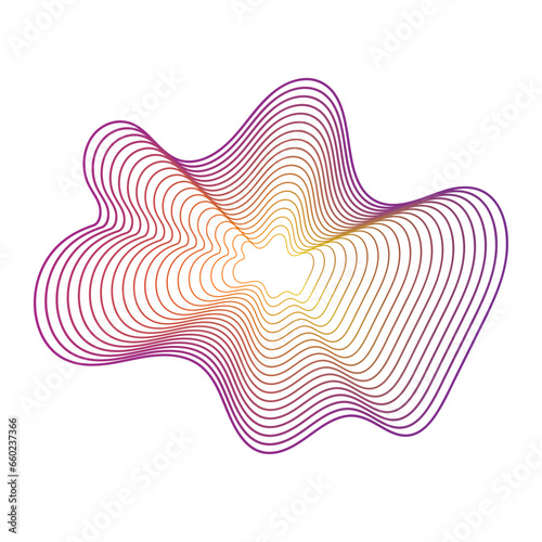 Gradient Abstract Monoline