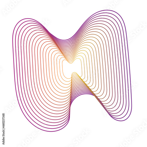 Gradient Abstract Monoline